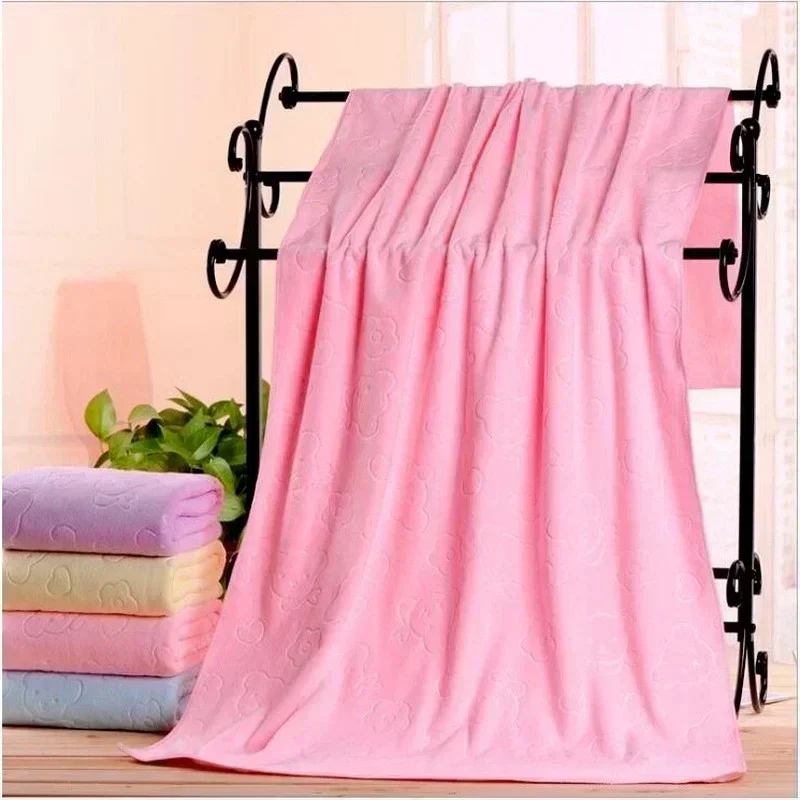 Handuk Mandi Beruang Embos Mic - Home Textiles Face Towel ulasan dan harga