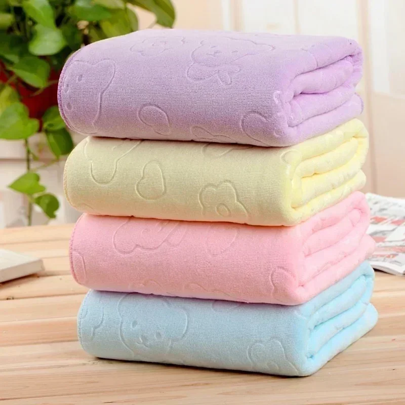 Handuk Mandi Beruang Embos Mic - Home Textiles Face Towel ulasan dan harga